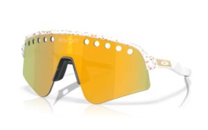 Occhiali Oakley Sutro Lite Sweep MVD Red Gold Splatter Prizm 24K