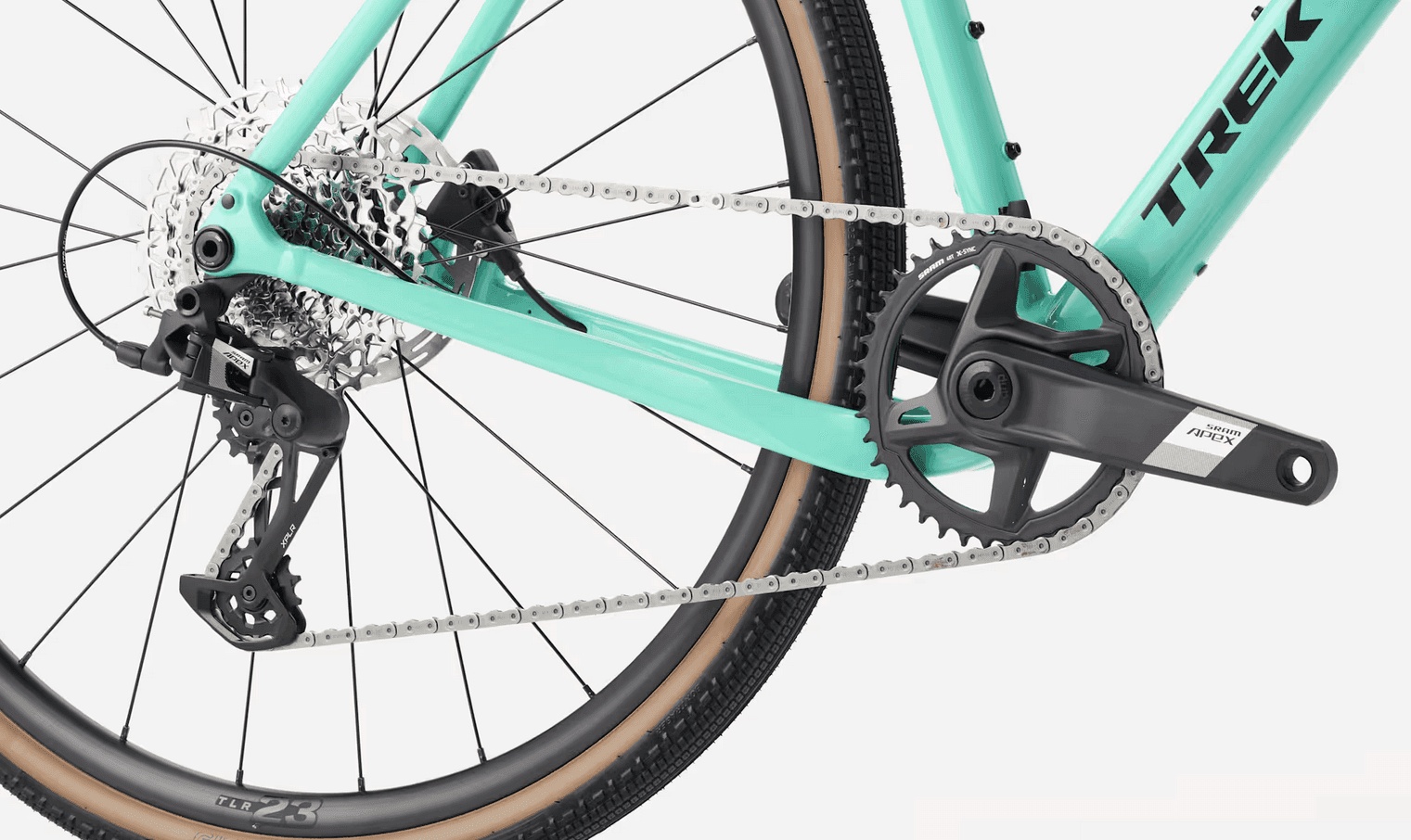 Trek Checkpoint ALR 5 Gen 3 Fjord Blue to Miami Green Fade - immagine 3