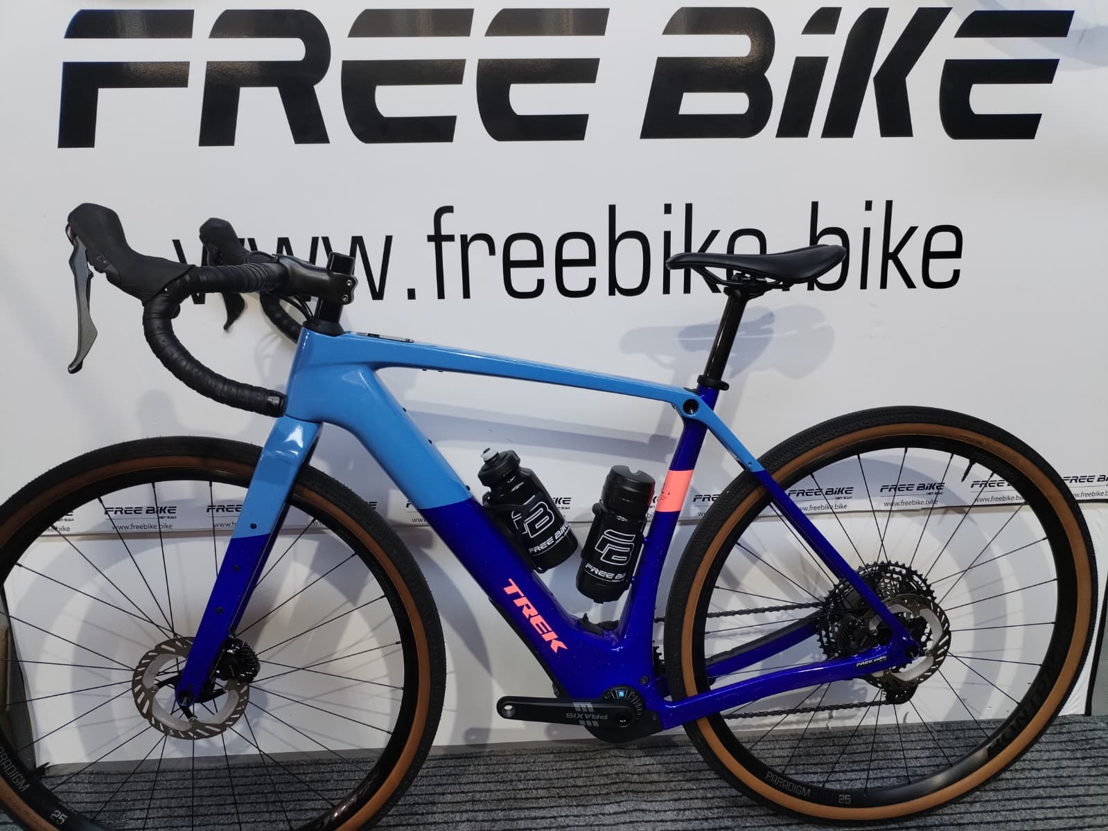 Bici Gravel carbonio elettrica Trek Checkpoint+ SL 5 - M - immagine 8