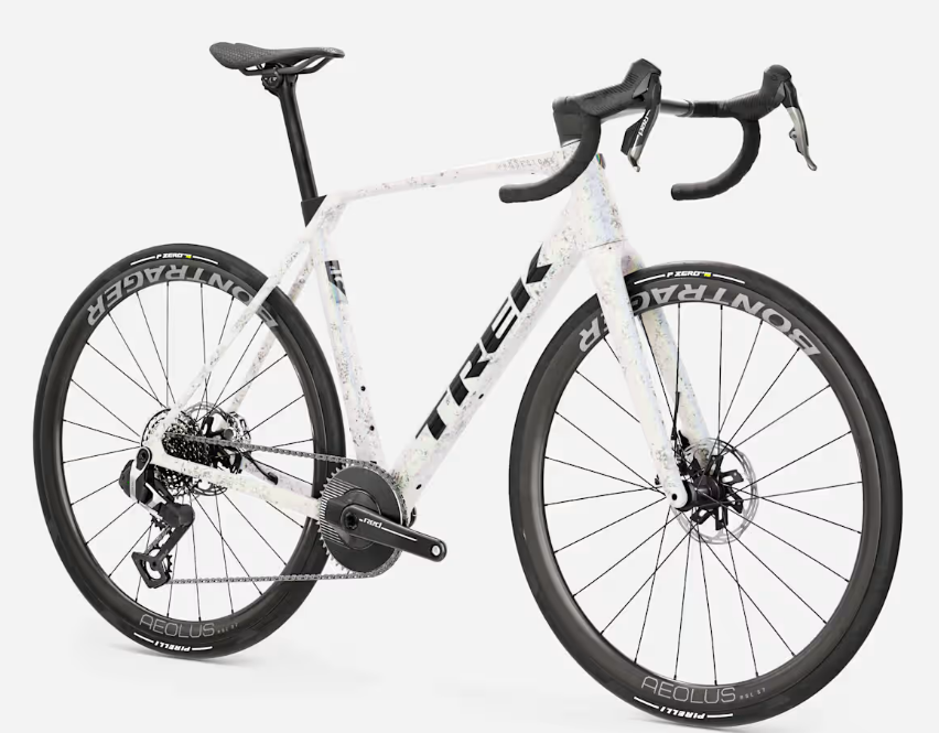Trek Domane SLR 9 AXS 1x Gen 5 Mother of Pearl Silver Marble - Image 2