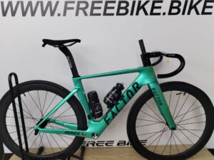 Kit telaio Telaio e manubrio Factor Monza Disc Steel Green