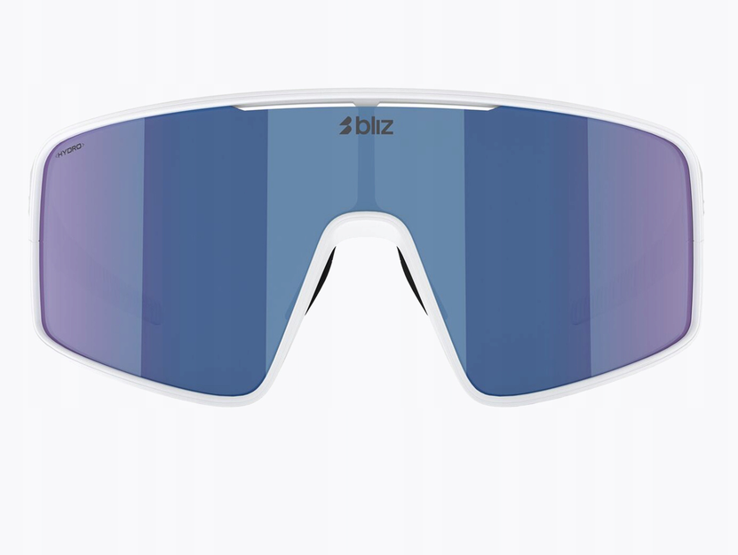 Bliz P001 Sonnenbrille in Mattweiß und Blau – Bild 2