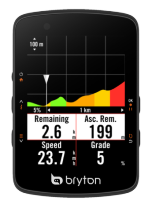 Ciclocomputador con GPS Rider 550E