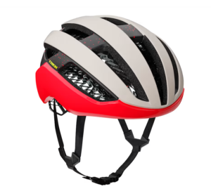 Trek Circuit Wavecel Helmet Era White Radioactive Coral