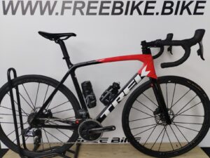 Bici da corsa Trek Emonda SL 7 AXS Powermeter Radioactive Red - 56