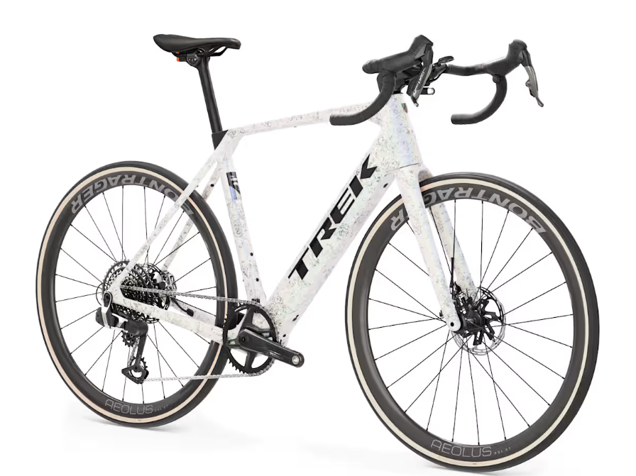 Trek Domane+ SL 9 AXS Gen 5 Mother of Pearl Silver Marble - immagine 4