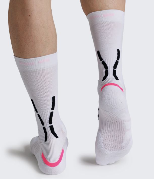 Calzini X-Bionic Trail Anatomix Crew X White X Black - immagine 2
