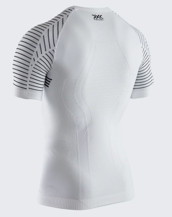 Maglia X-Bionic Invent 4.0 SH SL Uomo Artic White Dolomite Grey - immagine 2