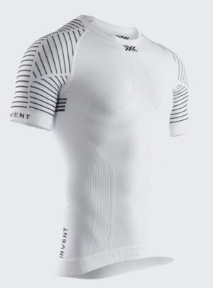 Maglia X-Bionic Invent 4.0 SH SL Uomo Artic White Dolomite Grey