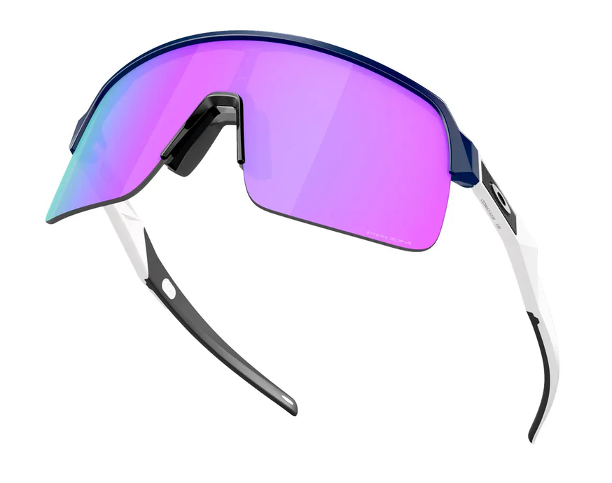 Gafas de sol Oakley Sutro Lite en azul marino mate con lentes Prizm Violet - Imagen 4
