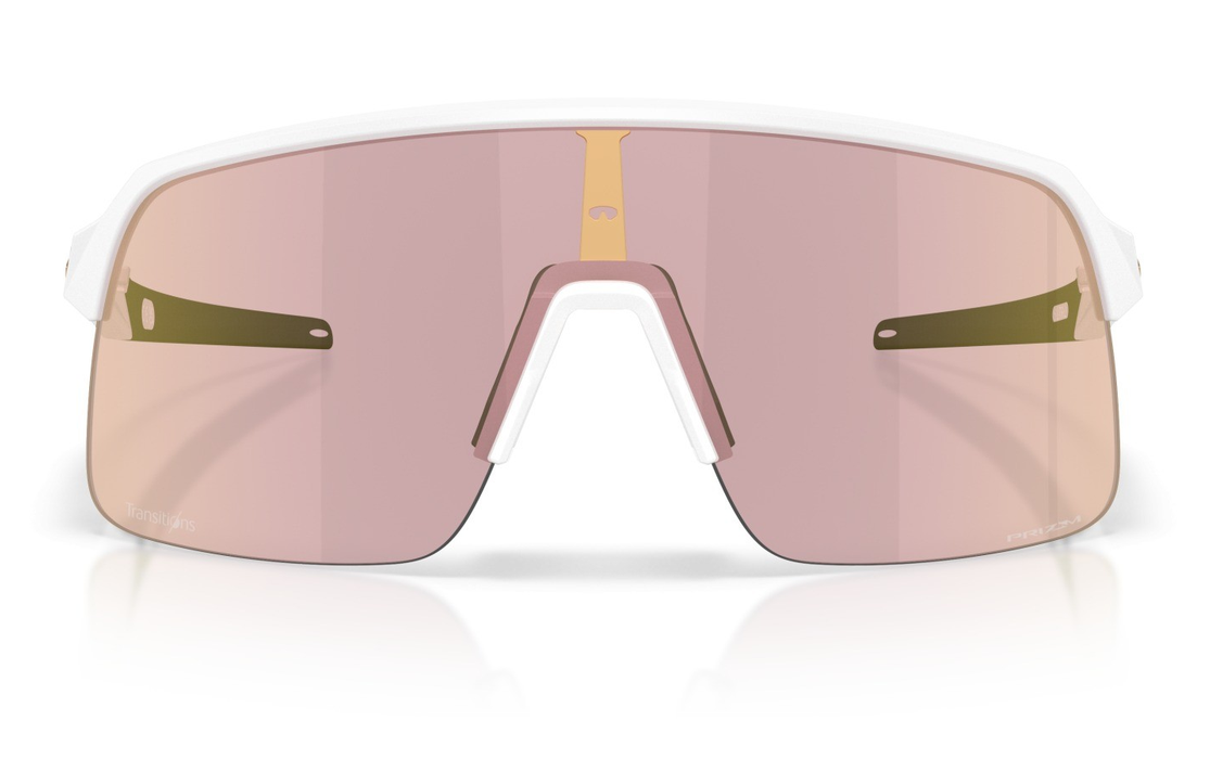 Occhiali Oakley Sutro Lite Matte White Prizm Transitons Pyrite - immagine 2