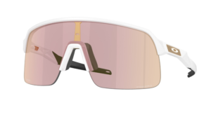 Oakley Sutro Lite-zonnebril in matwit met Prizm Transitions Pyrite-glazen