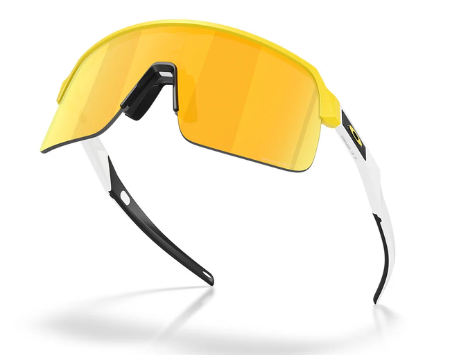 Gafas de sol Oakley Sutro Lite amarillo mate Prizm 24k - Imagen 3