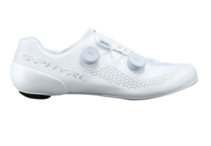 Witte Shimano S-Phyre RC910 Racefietsschoenen